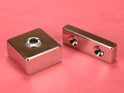 Countersunk Block Magnets