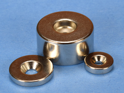 Countersunk Ring Magnets