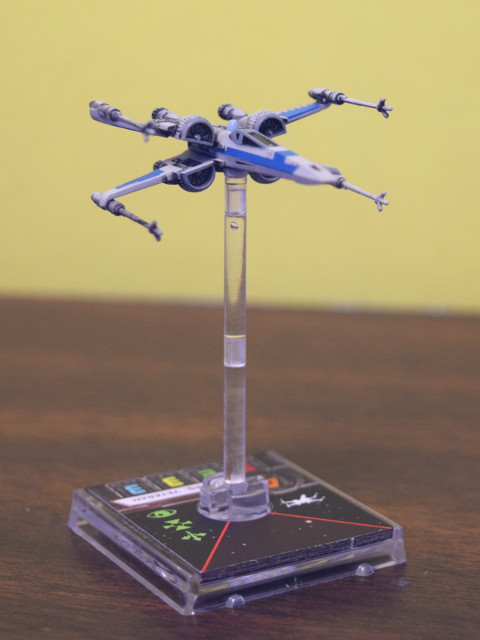Star wars x-wing on mount with magnets