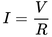 Ohms law equation