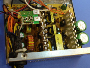 Computer power supply insides