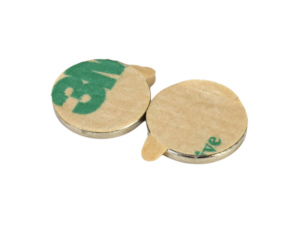 D81ad-p adhesive backed disc magnets for hanging art and photos