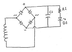 Flashlight circuit drawing