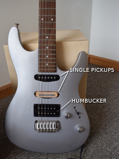 Comparing different pickups on a guitar