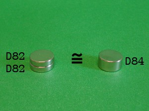 Comparing stacked magnet vs single magnet strength