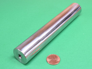 Magnetic filter rod used in magnetic grates and separation