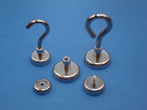 Different types of mounting magnets