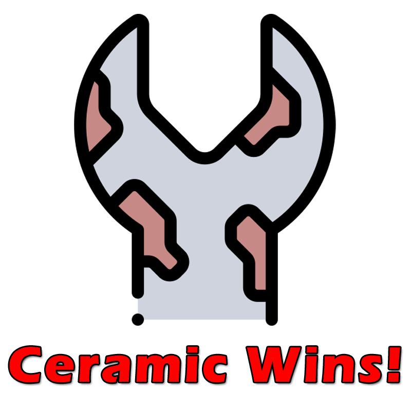 Ceramic wins corrosion resistance