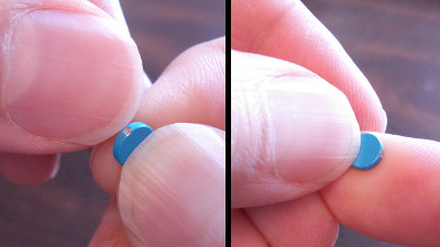 Fingernail test on magnets