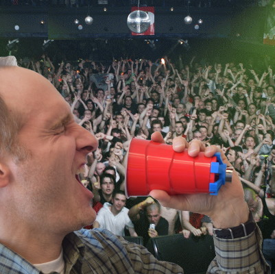 Plastic cup microphone