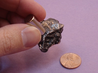 Magnetic meteorite