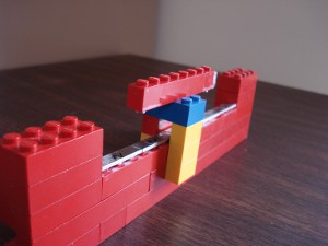 Lego maglev train