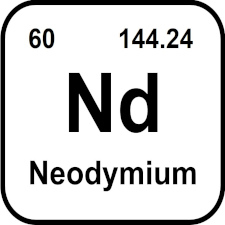 Neodymium periodic element info