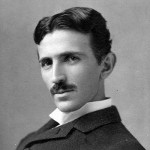 Nikola Tesla portrait