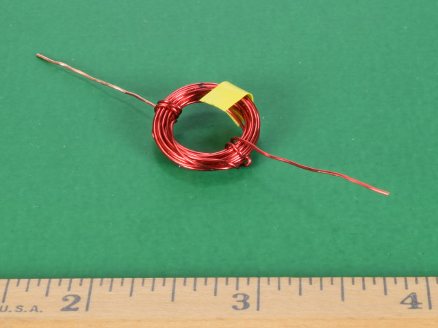 Coiled magnet wire
