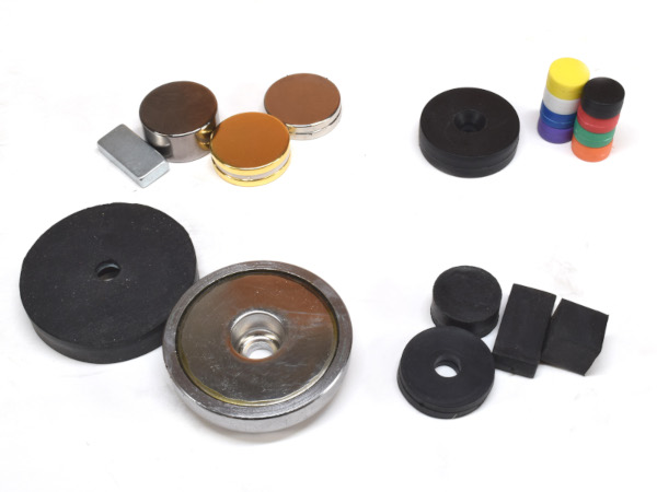 Many magnets with different coatings for different purposes