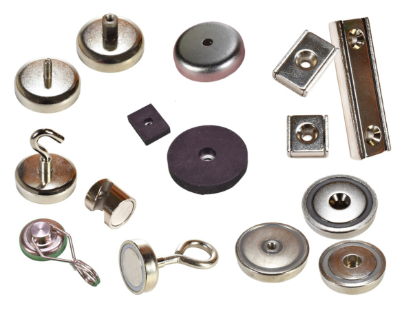 All sizes, strengths and coatings of magnets ideal for mounting and hanging