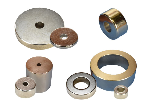 Strong ring magnets in various diameters adn thicknesses