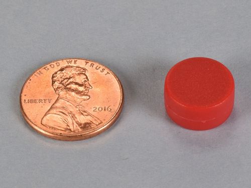 d84pc-red-neodymium-plastic-coated-disc-magnet